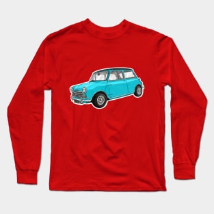 Mini Cooper - Blue Long Sleeve T-Shirt